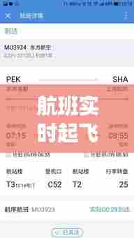 航班实时起飞，航班实时起飞的软件 