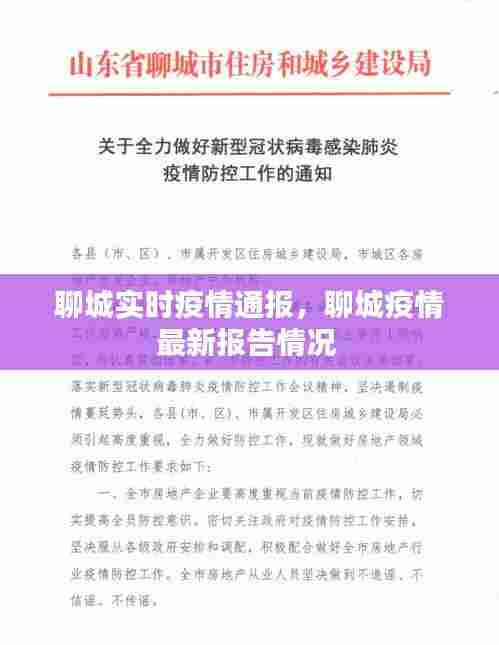 聊城实时疫情通报,聊城疫情最新报告情况