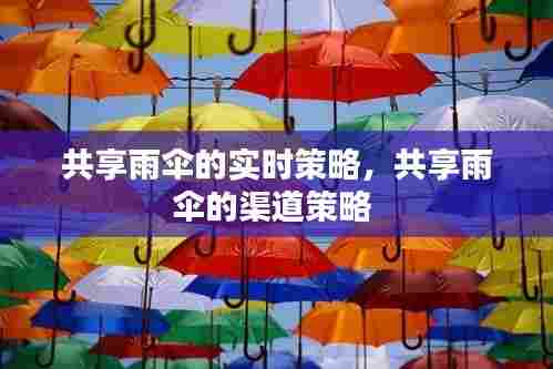 共享雨伞的实时策略,共享雨伞的渠道策略