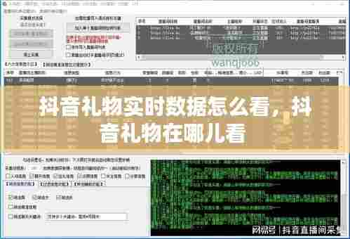 抖音礼物实时数据怎么看，抖音礼物在哪儿看 