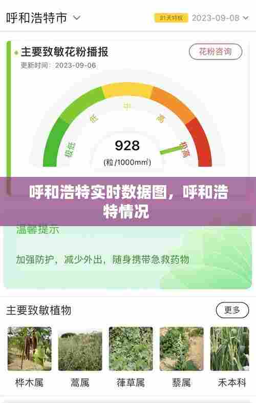 呼和浩特实时数据图,呼和浩特情况