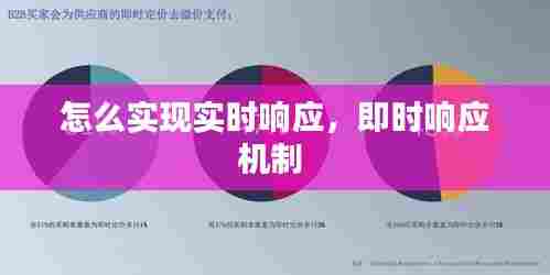 怎么实现实时响应，即时响应机制 