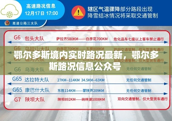 鄂尔多斯境内实时路况最新，鄂尔多斯路况信息公众号 