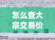 怎么查大宗交易价格实时，怎样查询大宗交易的成交情况? 
