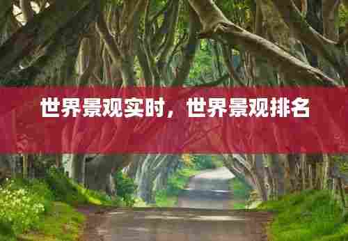 世界景观实时，世界景观排名 