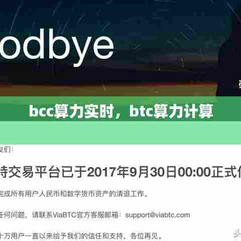 bcc算力实时，btc算力计算 