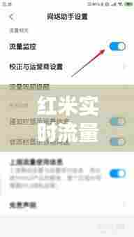 红米实时流量显示在哪里，红米实时流量显示在哪里设置 