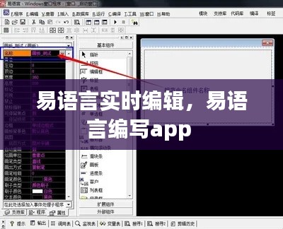 易语言实时编辑，易语言编写app 