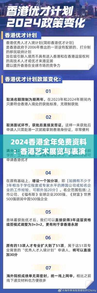 2024香港全年免费资料：香港艺术展览与表演汇编