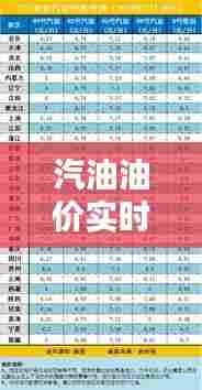 汽油油价实时查询，汽油价格实时查询 