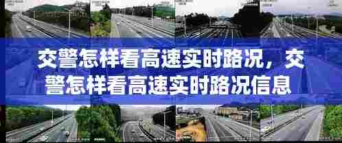 交警怎样看高速实时路况，交警怎样看高速实时路况信息 