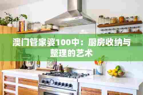 澳门管家婆100中:厨房收纳与整理的艺术