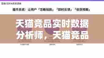天猫竞品实时数据分析师,天猫竞品分析数据表