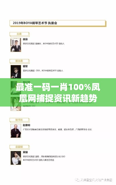最准一码一肖100%凤凰网捕捉资讯新趋势