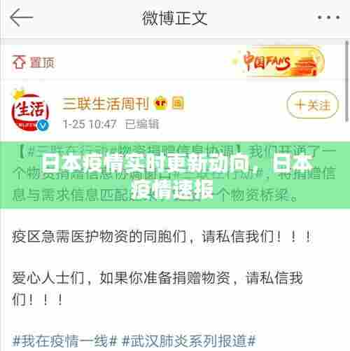 日本疫情实时更新动向,日本疫情速报
