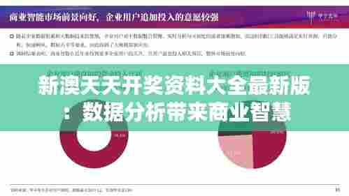 新澳天天开奖资料大全最新版：数据分析带来商业智慧