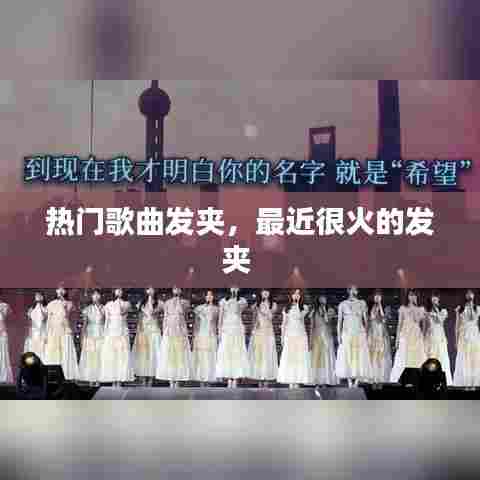 热门歌曲发夹，最近很火的发夹 