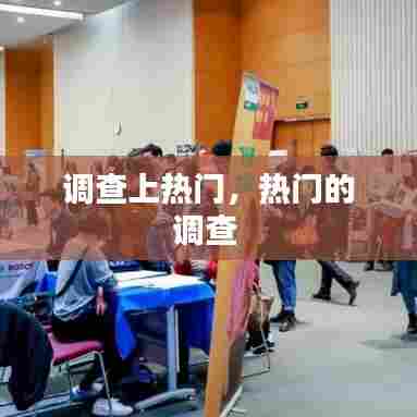 调查上热门,热门的调查