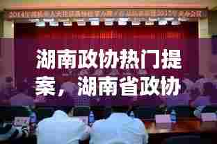 湖南政协热门提案,湖南省政协提案工作报告