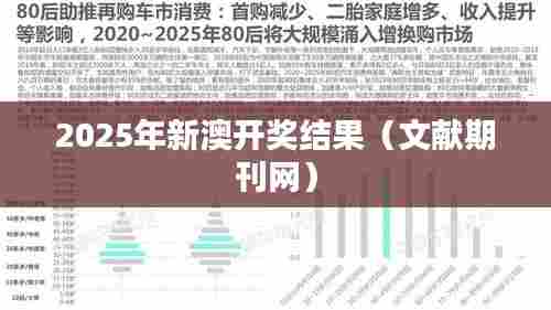 2025年新澳开奖结果（文献期刊网）