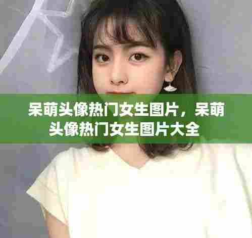 呆萌头像热门女生图片，呆萌头像热门女生图片大全 