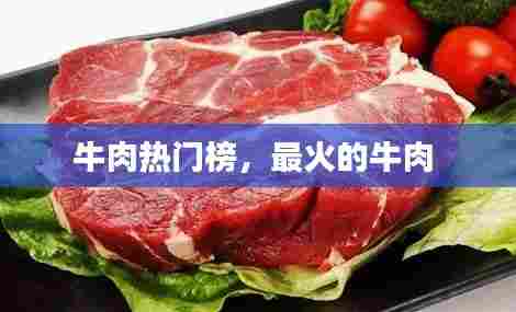牛肉热门榜,最火的牛肉
