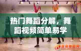 热门舞蹈分解，舞蹈视频简单易学好看分解教程 