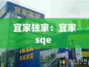 宜家独家：宜家sqe 