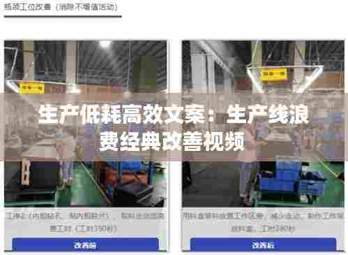 生产低耗高效文案：生产线浪费经典改善视频 