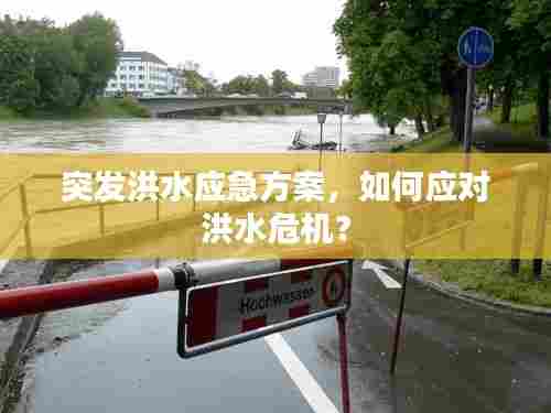 突发洪水应急方案，如何应对洪水危机？