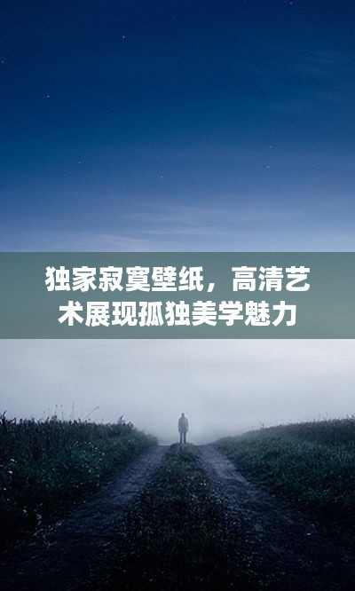 独家寂寞壁纸，高清艺术展现孤独美学魅力