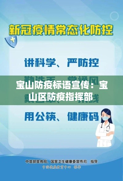 宝山防疫标语宣传：宝山区防疫指挥部 