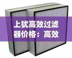 上犹高效过滤器价格:高效过滤器定制