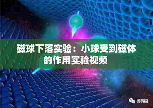 磁球下落实验：小球受到磁体的作用实验视频 