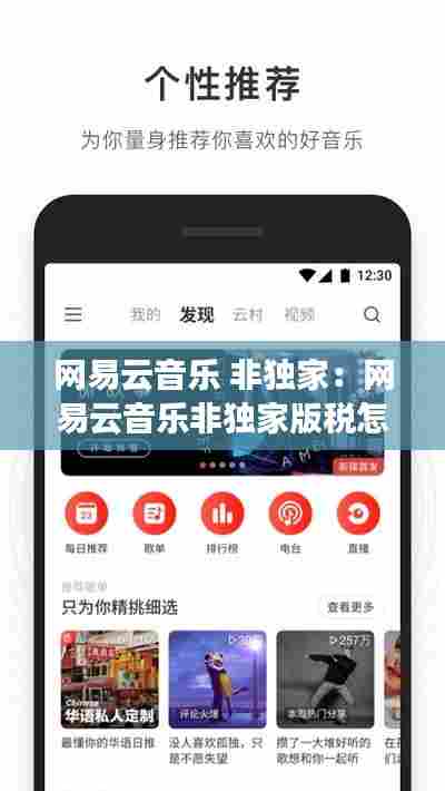 网易云音乐 非独家：网易云音乐非独家版税怎么算的 