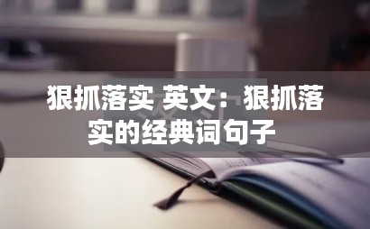 狠抓落实 英文：狠抓落实的经典词句子 