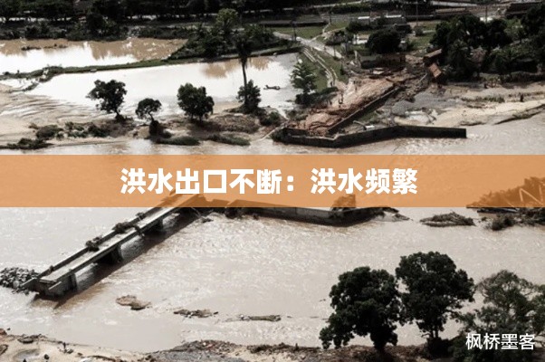 洪水出口不断：洪水频繁 
