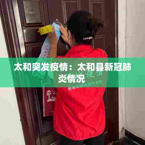 太和突发疫情:太和县新冠肺炎情况