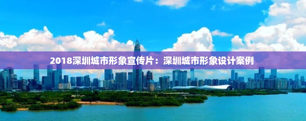 2018深圳城市形象宣传片:深圳城市形象设计案例
