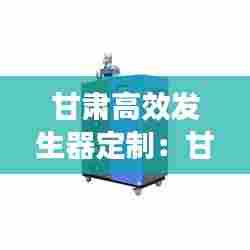 甘肃高效发生器定制:甘肃高效发生器定制公司
