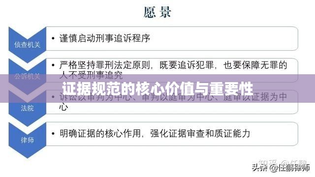 证据规范的核心价值与重要性