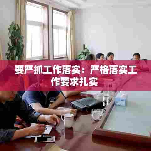 要严抓工作落实：严格落实工作要求扎实 
