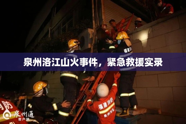 泉州洛江山火事件，紧急救援实录
