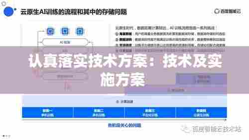 认真落实技术方案：技术及实施方案 