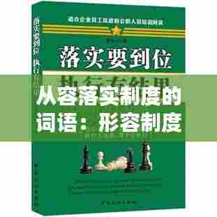 从容落实制度的词语：形容制度落实到位 