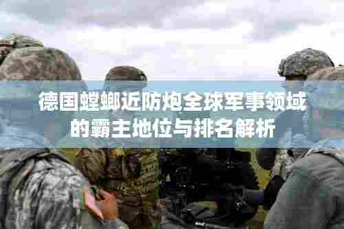 德国螳螂近防炮全球军事领域的霸主地位与排名解析