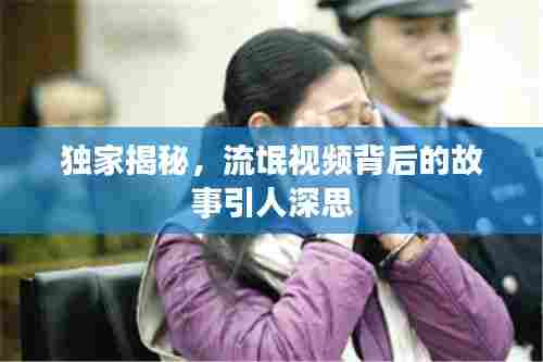 独家揭秘,流氓视频背后的故事引人深思