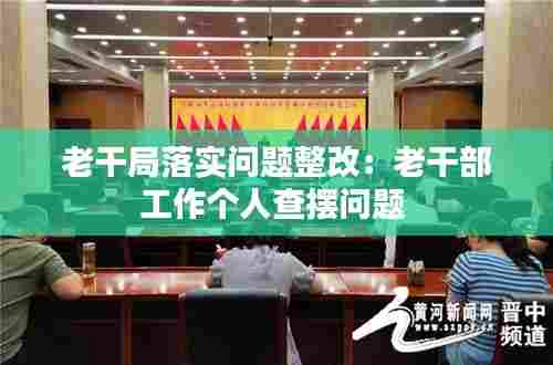 老干局落实问题整改：老干部工作个人查摆问题 