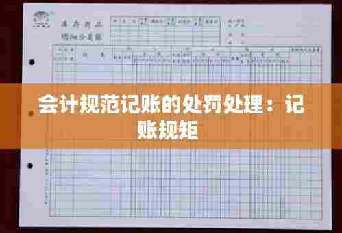 会计规范记账的处罚处理：记账规矩 