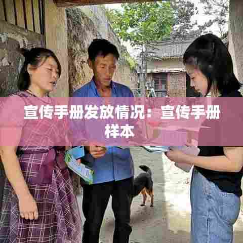 宣传手册发放情况:宣传手册样本